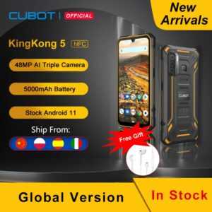 Cubot KingKong 5 robuste handy wasserdichtes IP68-Smartphone Android 11 Octa-Core 5000mAh