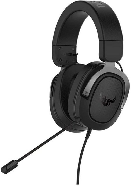 Asus TUF Gaming H3 Gaming-Kopfhörer kabelgebunden, Over Head, Over-Ear, Gaming-Headset