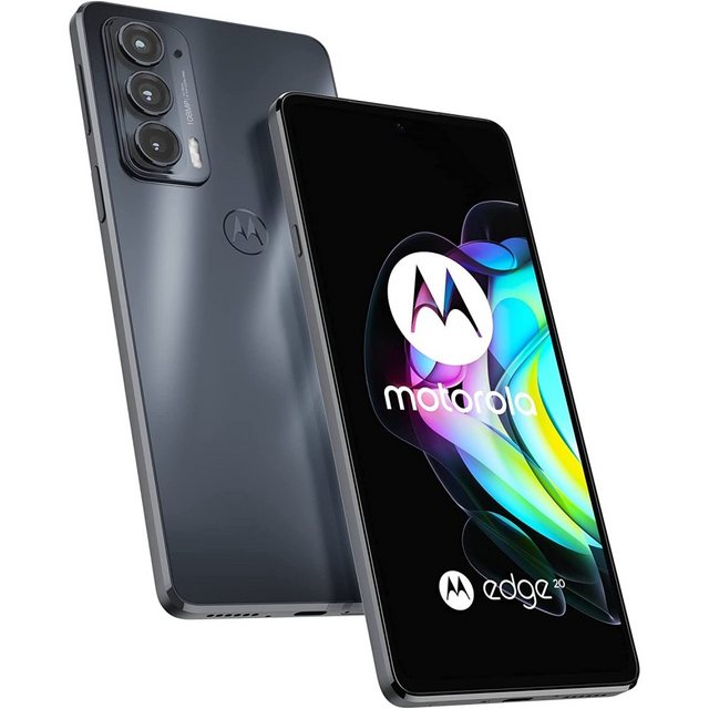 Motorola Edge 20 5G 128 GB / 8 GB – Smartphone – frosted grey Smartphone (6,7 Zoll, 128 GB Speicherplatz, 108 MP Kamera)