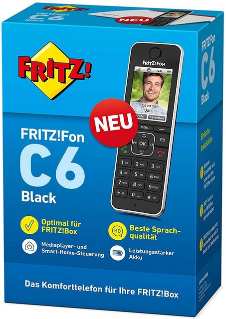 AVM FRITZ!Fon C6 Mobilteil Schnurloses DECT-Telefon