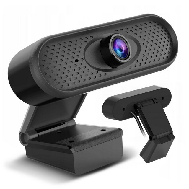 NanoRS RS680 Full HD-Webcam (Schönheitseffekt-Funktion, Omnidirektionale Mikrofone, Manueller Fokus)