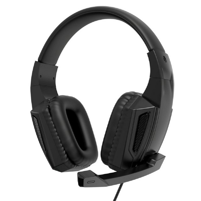 XO Virtual 3D Ohrhörer Musik Stereo mit Mikrofon Surround Sound schwarz Gaming-Headset