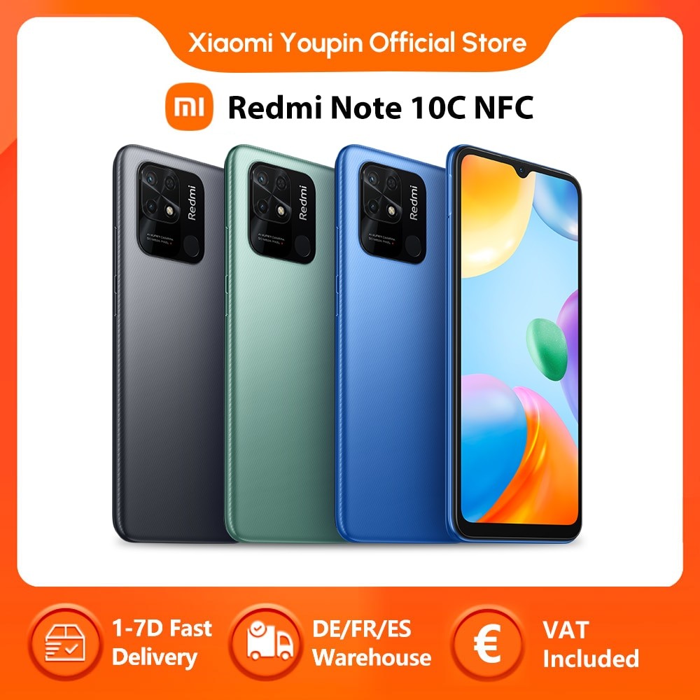 Globale Version Xiaomi Redmi 10C NFC Smartphone Snapdragon 680 18w Schnelle Lade 50MP Hinten Kamera