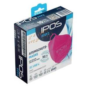 IPOS FFP2-Atemschutzmaske pink