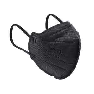 KingFa FFP2 NR D Atemschutzmaske, guter Atemkomfort, ohne Ventil, Filtrierende Halbmaske ideal zum Schutz gegen steigende Staubbelastung, 1 Packung = 10 Stück, einzeln verpackt, schwarz