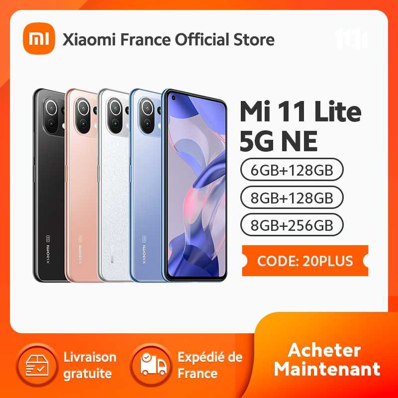 [Officiel] Xiaomi Smartphone Mi 11 Lite 5G NE – SD778G 6nm 6.55 “POLED 90Hz 4250mAh/ 33W