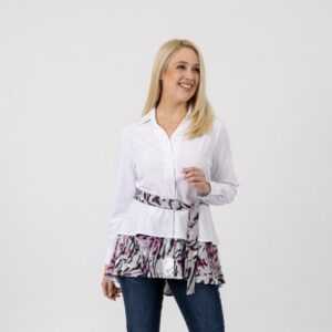 mocca by Jutta Leibfried Bluse, multicolor