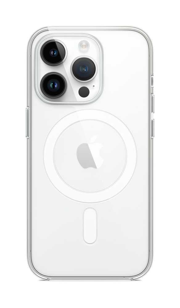 Apple – Case für Mobiltelefon – mit MagSafe – Polycarbonat – klar – für iPhone 14 Pro (MPU63ZM/A)