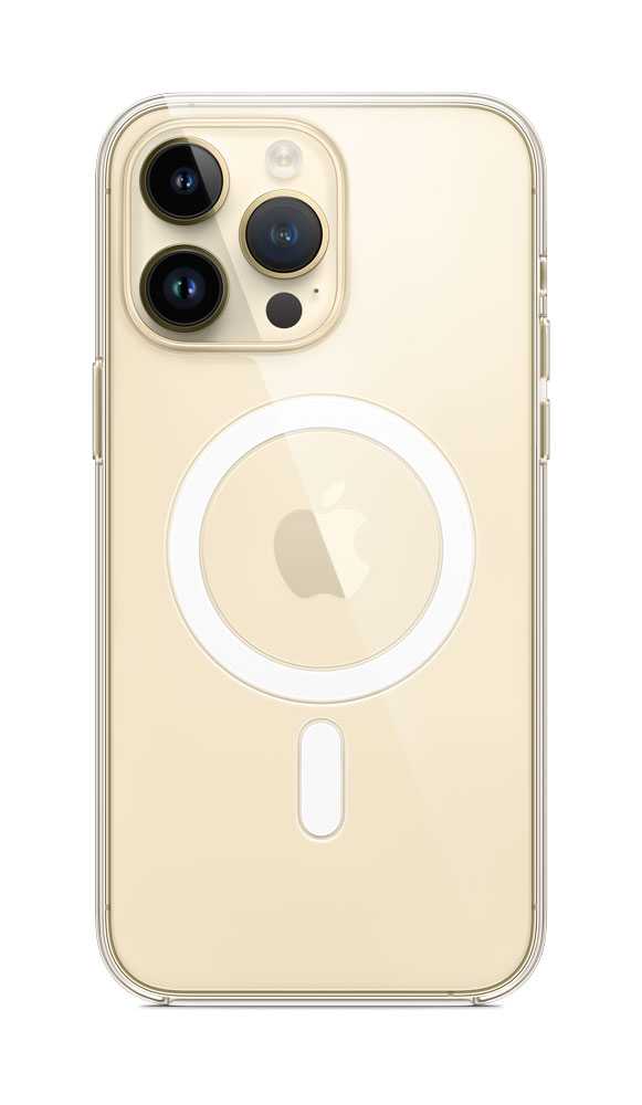 Apple – Case für Mobiltelefon – mit MagSafe – Polycarbonat – klar – für iPhone 14 Pro Max (MPU73ZM/A)