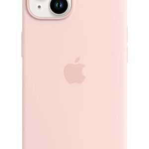 Apple - Case für Mobiltelefon - mit MagSafe - Silikon - Chalk Pink - für iPhone 14 (MPRX3ZM/A)