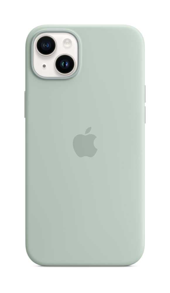 Apple - Case für Mobiltelefon - mit MagSafe - Silikon - succulent - für iPhone 14 Plus (MPTC3ZM/A)