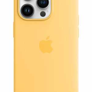 Apple - Case für Mobiltelefon - mit MagSafe - Silikon - sunglow - für iPhone 14 Pro (MPTM3ZM/A)