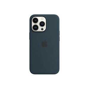 Apple Silikon Case mit MagSafe Handyhülle für Apple iPhone 13 Pro abyssblau