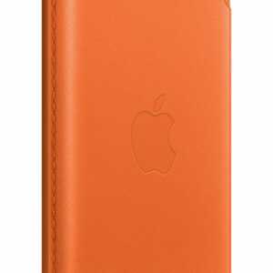 Apple - Tasche für Mobiltelefon / Kreditkarte - mit MagSafe - Leder - orange - für iPhone 12, 13, 14 (MPPY3ZM/A)