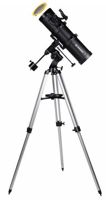 BRESSER Spiegelteleskop nach Newton "Spica 130/650 EQ3 - Spiegelteleskop mit Smartphone"