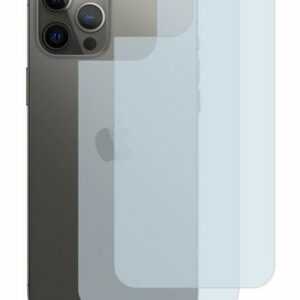 BROTECT Schutzfolie "für Apple iPhone 12 Pro Max (Rückseite)", (2 Stück), Folie Schutzfolie matt entspiegelt