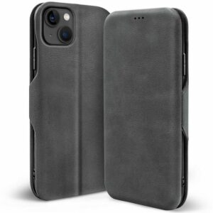 CoolGadget Handyhülle "Business Premium Hülle" Für iPhone 13 Mini 5,4 Zoll, Handy Tasche mit Kartenfach für Apple iPhone 13 Mini Schutzhülle Case