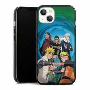 DeinDesign Handyhülle "4 Hokagen Group" Apple iPhone 13, Silikon Hülle, Bumper Case, Handy Schutzhülle, Smartphone Cover Hokage Naruto Shippuden Offizielles Lizenzprodukt