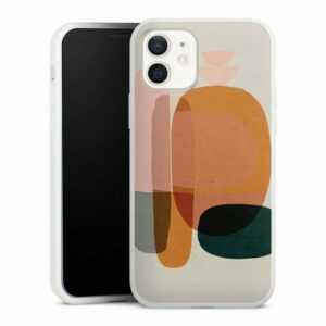 DeinDesign Handyhülle "Abstract Blush" Apple iPhone 12, Silikon Hülle, Bumper Case, Handy Schutzhülle, Smartphone Cover Farbe