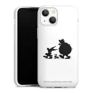 DeinDesign Handyhülle "Astérix & Obélix ombre" Apple iPhone 13 Mini, Silikon Hülle, Bumper Case, Handy Schutzhülle, Smartphone Cover Asterix Obelix Offizielles Lizenzprodukt