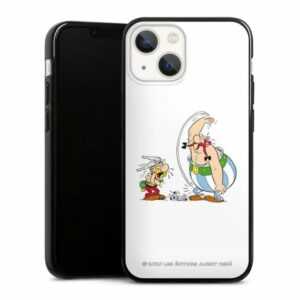 DeinDesign Handyhülle "Astérix & Obélix rire" Apple iPhone 13 Mini, Silikon Hülle, Bumper Case, Handy Schutzhülle, Smartphone Cover Asterix Obelix Offizielles Lizenzprodukt