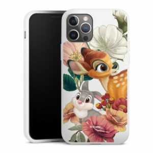 DeinDesign Handyhülle "Bambi, Klopfer transparent" Apple iPhone 12 Pro, Silikon Hülle, Bumper Case, Handy Schutzhülle, Smartphone Cover Bambi