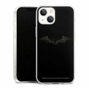 DeinDesign Handyhülle "Batman Dark" Apple iPhone 13 Mini, Silikon Hülle, Bumper Case, Handy Schutzhülle, Smartphone Cover Batman Offizielles Lizenzprodukt Logo