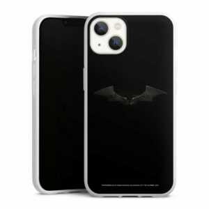 DeinDesign Handyhülle "Batman Dark" Apple iPhone 13, Silikon Hülle, Bumper Case, Handy Schutzhülle, Smartphone Cover Batman Offizielles Lizenzprodukt Logo