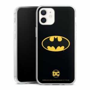 DeinDesign Handyhülle "Batman Logo Yellow" Apple iPhone 12 mini, Silikon Hülle, Bumper Case, Handy Schutzhülle, Smartphone Cover Batman