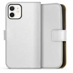 DeinDesign Handyhülle "Blank" Apple iPhone 12, Hülle, Handy Flip Case, Wallet Cover, Handytasche Leder Kein Design