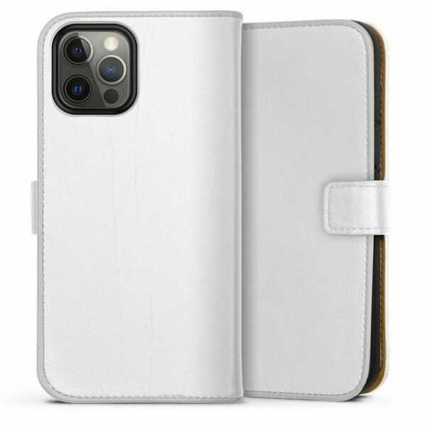 DeinDesign Handyhülle "Blank" Apple iPhone 12 Pro Max, Hülle, Handy Flip Case, Wallet Cover, Handytasche Leder Kein Design