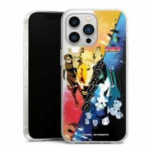 DeinDesign Handyhülle "Boruto Bright And Dark" Apple iPhone 13 Pro, Silikon Hülle, Bumper Case, Handy Schutzhülle, Smartphone Cover Boruto Naruto Shippuden Offizielles Lizenzprodukt