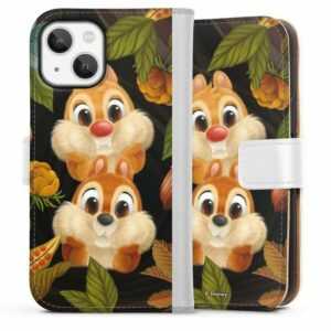 DeinDesign Handyhülle "Chip and Chap" Apple iPhone 13 Mini, Hülle, Handy Flip Case, Wallet Cover, Handytasche Leder Disney Chip und Chap Offizielles Lizenzprodukt
