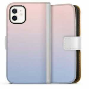DeinDesign Handyhülle "Dawn" Apple iPhone 12 mini, Hülle, Handy Flip Case, Wallet Cover, Handytasche Leder zweifarbig
