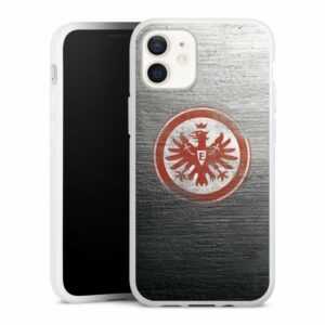 DeinDesign Handyhülle "Eintracht Logo Scratched" Apple iPhone 12 mini, Silikon Hülle, Bumper Case, Handy Schutzhülle, Smartphone Cover SGE