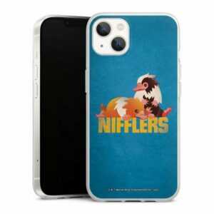 DeinDesign Handyhülle "Fantastic Beasts, Nifflers" Apple iPhone 13, Silikon Hülle, Bumper Case, Handy Schutzhülle, Smartphone Cover Phantastische Tierwesen Offizielles Lizenzprodukt Zauberer