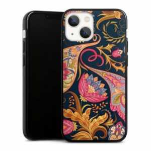 DeinDesign Handyhülle "Floral Autumn 1" Apple iPhone 13 Mini, Silikon Hülle, Bumper Case, Handy Schutzhülle, Smartphone Cover Muster Ornamente Mandala