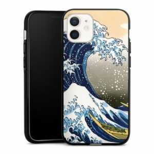 DeinDesign Handyhülle "Great wave of Kanagawa / Die große Welle vor Kanagawa" Apple iPhone 12, Silikon Hülle, Bumper Case, Handy Schutzhülle, Smartphone Cover Kunst