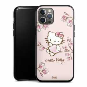 DeinDesign Handyhülle "Hello Kitty - Magnolia" Apple iPhone 12 Pro Max, Silikon Hülle, Bumper Case, Handy Schutzhülle, Smartphone Cover Hanami
