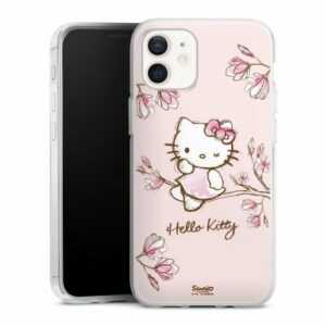 DeinDesign Handyhülle "Hello Kitty - Magnolia" Apple iPhone 12 mini, Silikon Hülle, Bumper Case, Handy Schutzhülle, Smartphone Cover Hanami