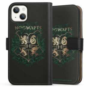 DeinDesign Handyhülle "Hogwarts Wappen 2" Apple iPhone 13, Hülle, Handy Flip Case, Wallet Cover, Handytasche Leder Harry Potter Hogwarts Wappen