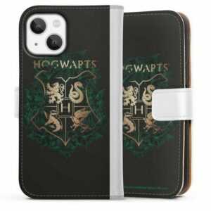DeinDesign Handyhülle "Hogwarts Wappen 2" Apple iPhone 13 Mini, Hülle, Handy Flip Case, Wallet Cover, Handytasche Leder Harry Potter Hogwarts Wappen