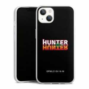DeinDesign Handyhülle "Hunter x Hunter" Apple iPhone 13, Silikon Hülle, Bumper Case, Handy Schutzhülle, Smartphone Cover Hunter x Hunter Logo Offizielles Lizenzprodukt