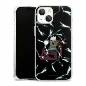 DeinDesign Handyhülle "Kakashi Raikiri" Apple iPhone 13 Mini, Silikon Hülle, Bumper Case, Handy Schutzhülle, Smartphone Cover Kakashi Naruto Shippuden Offizielles Lizenzprodukt