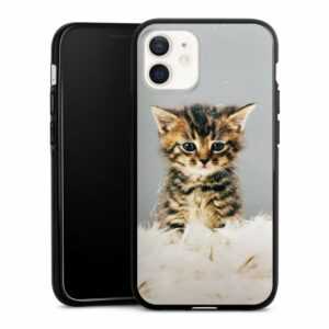 DeinDesign Handyhülle "Kitty" Apple iPhone 12 mini, Silikon Hülle, Bumper Case, Handy Schutzhülle, Smartphone Cover Katze