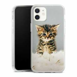 DeinDesign Handyhülle "Kitty" Apple iPhone 12 mini, Silikon Hülle, Bumper Case, Handy Schutzhülle, Smartphone Cover Katze