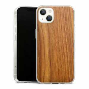 DeinDesign Handyhülle "Lärche" Apple iPhone 13, Silikon Hülle, Bumper Case, Handy Schutzhülle, Smartphone Cover Holzoptik Lärche Holz