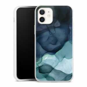 DeinDesign Handyhülle "Liquid Art Twilight Mood" Apple iPhone 12, Silikon Hülle, Bumper Case, Handy Schutzhülle, Smartphone Cover Textur