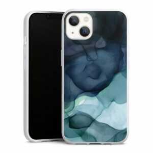 DeinDesign Handyhülle "Liquid Art Twilight Mood" Apple iPhone 13, Silikon Hülle, Bumper Case, Handy Schutzhülle, Smartphone Cover Wasserfarbe Textur Muster