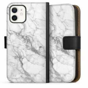 DeinDesign Handyhülle "Marmor" Apple iPhone 12, Hülle, Handy Flip Case, Wallet Cover, Handytasche Leder Stein Marmor